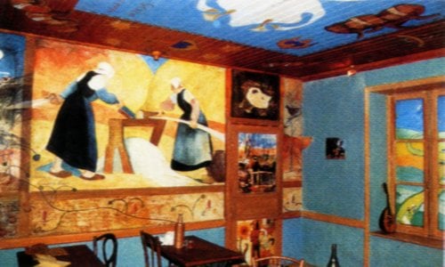 Gauguin venait y assouvir sa soif et peindre les murs